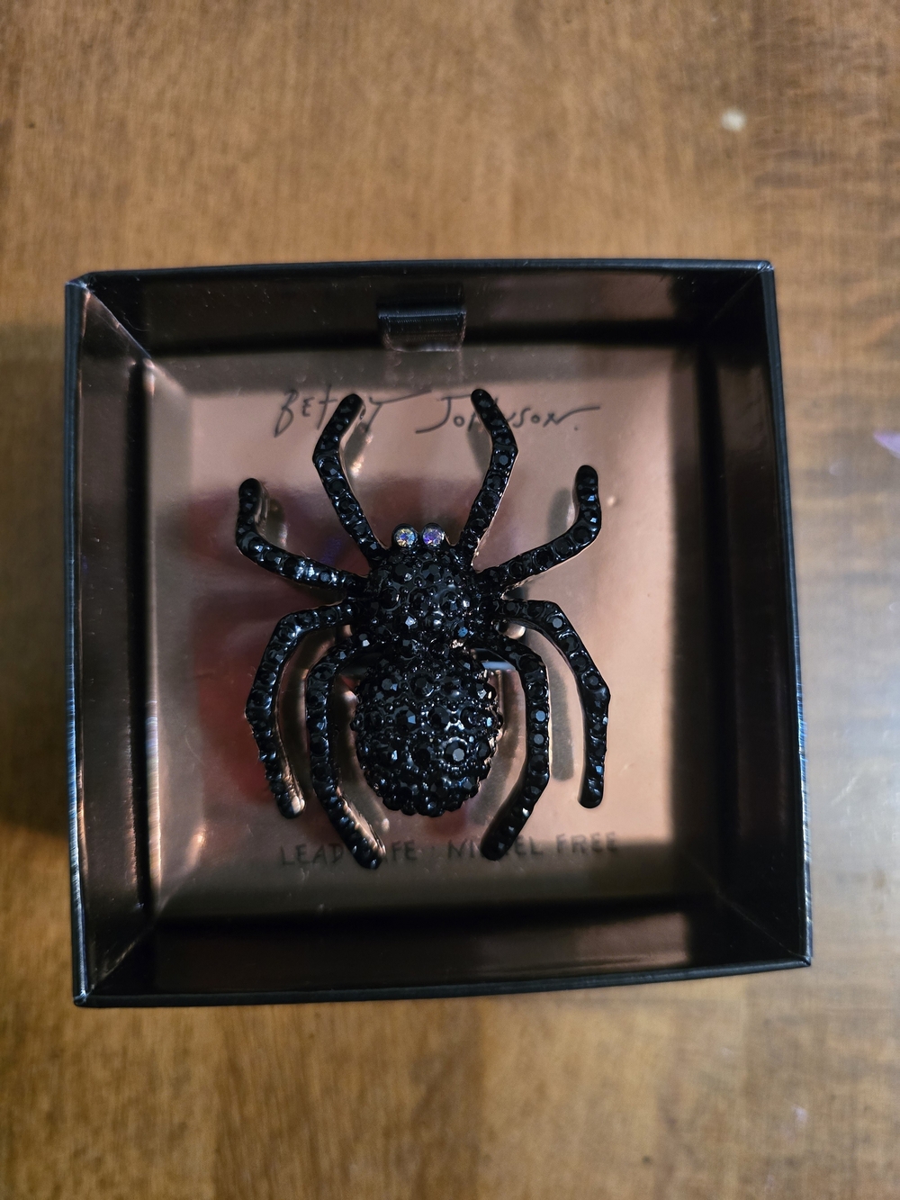 Betsey Johnson Spider Ring